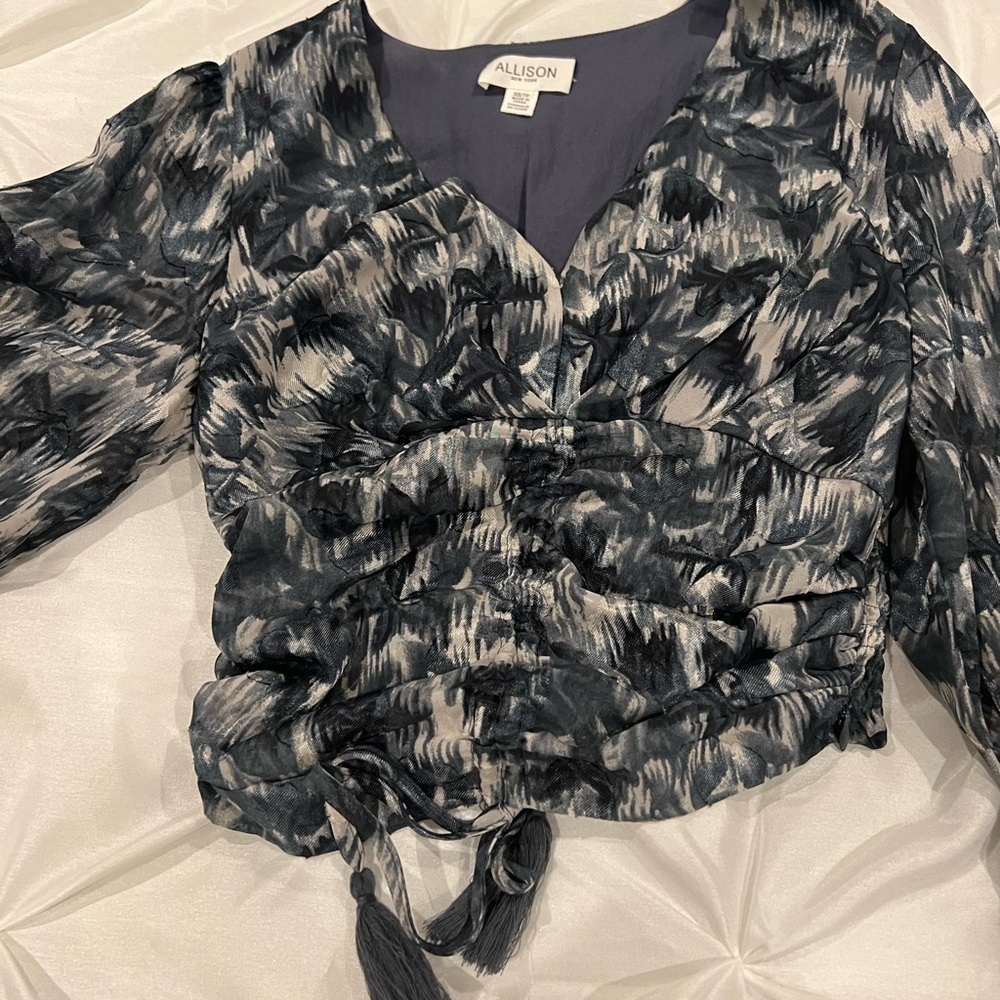 ALLISON RUCHED TOP SIZE XS - Picture 8 of 9